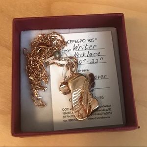 Scroll Pendant Necklace